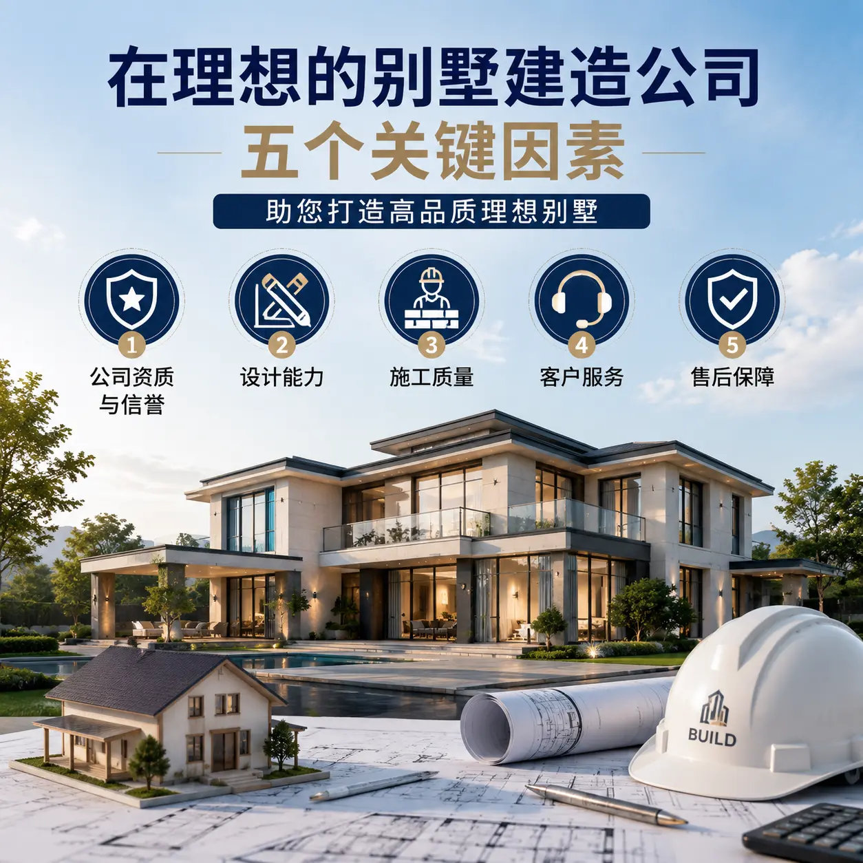 在 黎平 找到理想别墅建造公司的五个关键因素