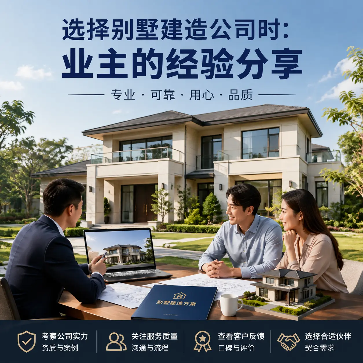 选择别墅建造公司时： 黎平 业主的经验分享