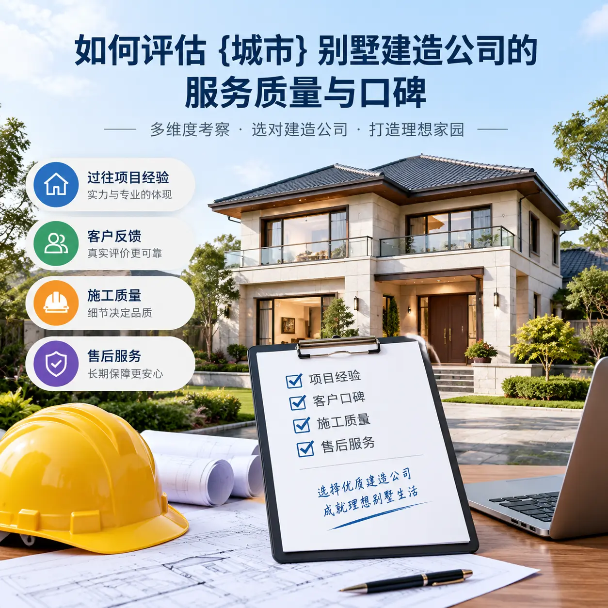 如何评估 黎平 别墅建造公司的服务质量与口碑