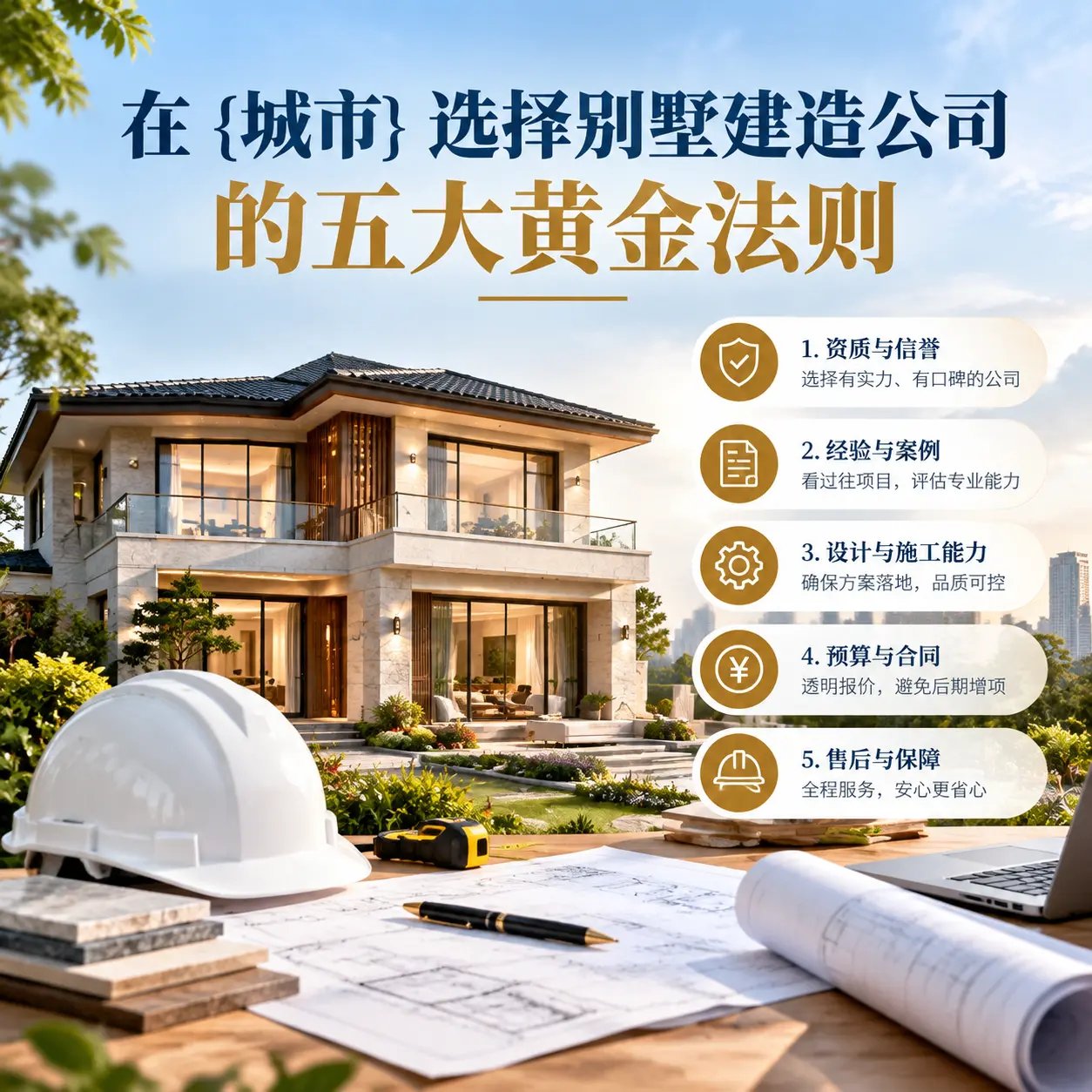 在 黎平 选择别墅建造公司的五大黄金法则