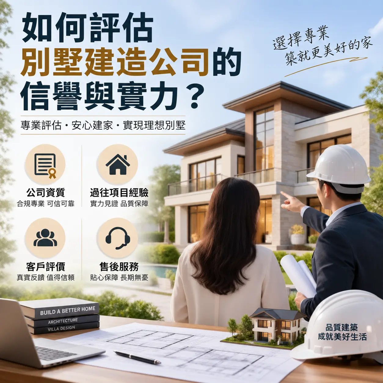 如何评估 黎平 别墅建造公司的信誉与实力?