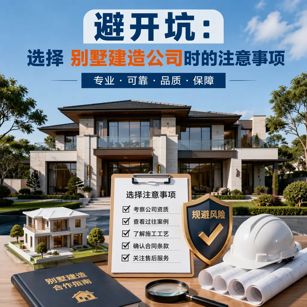 避开坑：选择 黎平 别墅建造公司时的注意事项