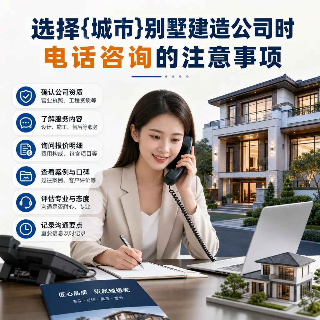 选择黎平别墅建造公司时,电话咨询的注意事项
