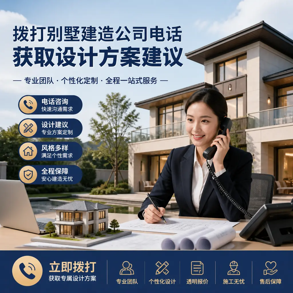 拨打黎平别墅建造公司电话，获取设计方案建议