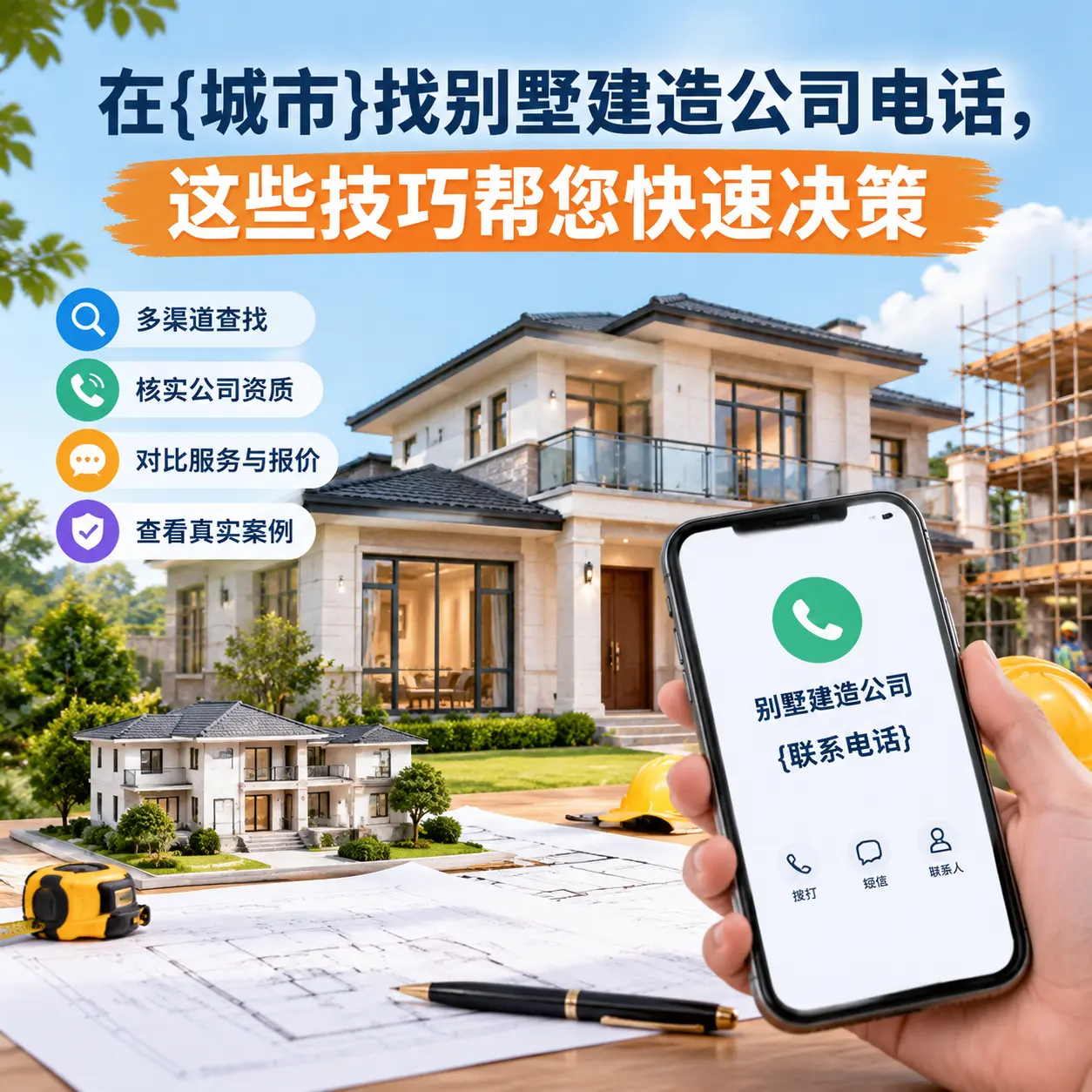 在黎平找别墅建造公司电话,这些技巧帮您快速决策