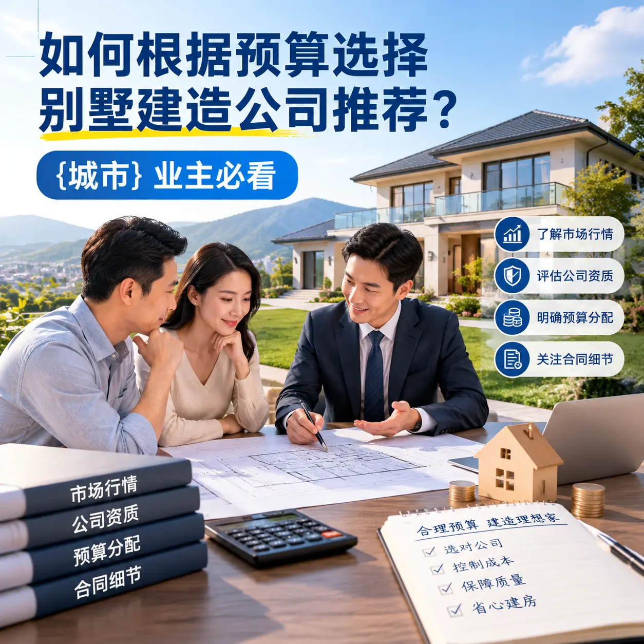 如何根据预算选择别墅建造公司推荐？ 黎平 业主必看