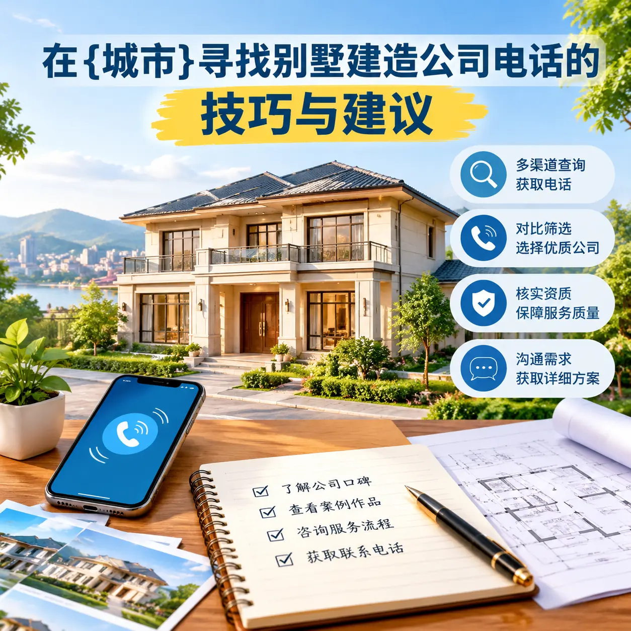 在黎平寻找别墅建造公司电话的技巧与建议