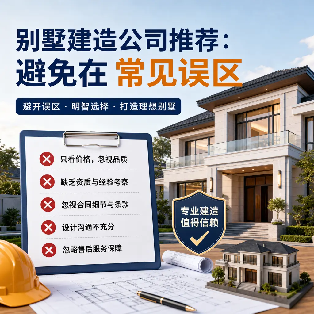 别墅建造公司推荐:避免在 黎平 的常见误区