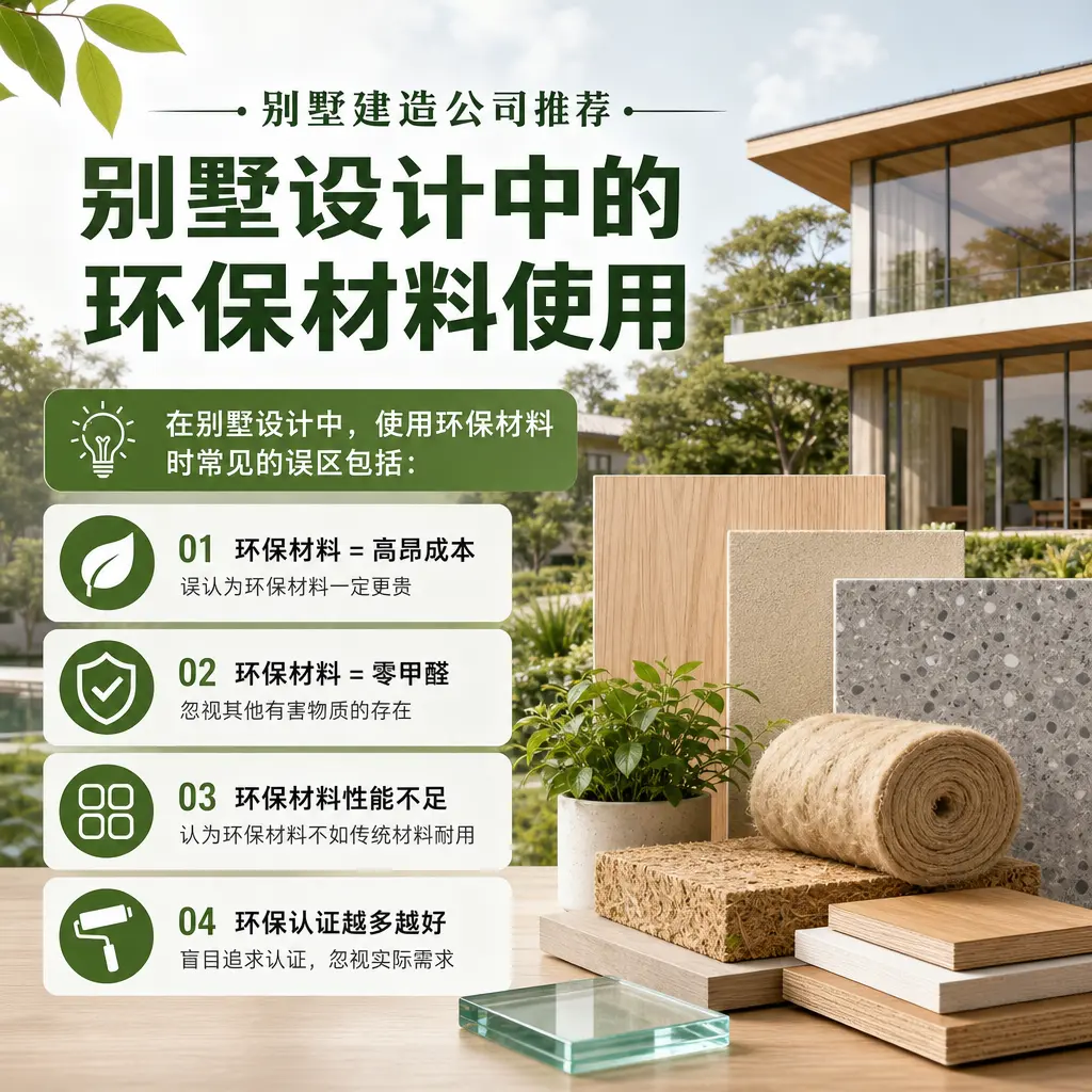 别墅建造公司推荐: 黎平 别墅设计中的环保材料使用