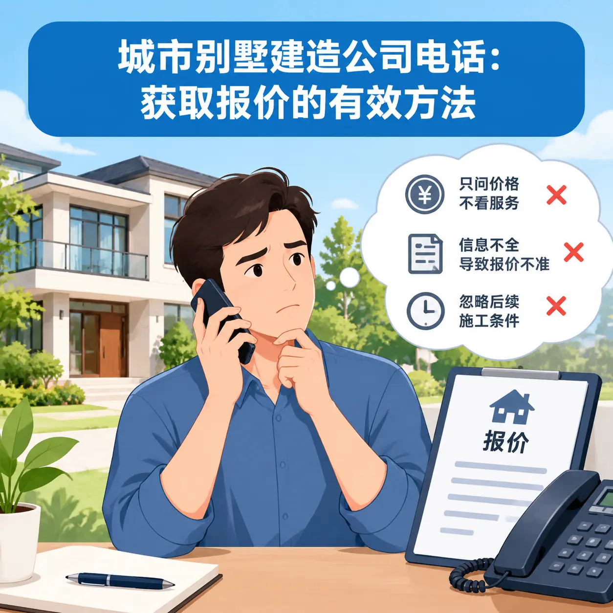 黎平别墅建造公司电话:获取报价的有效方法