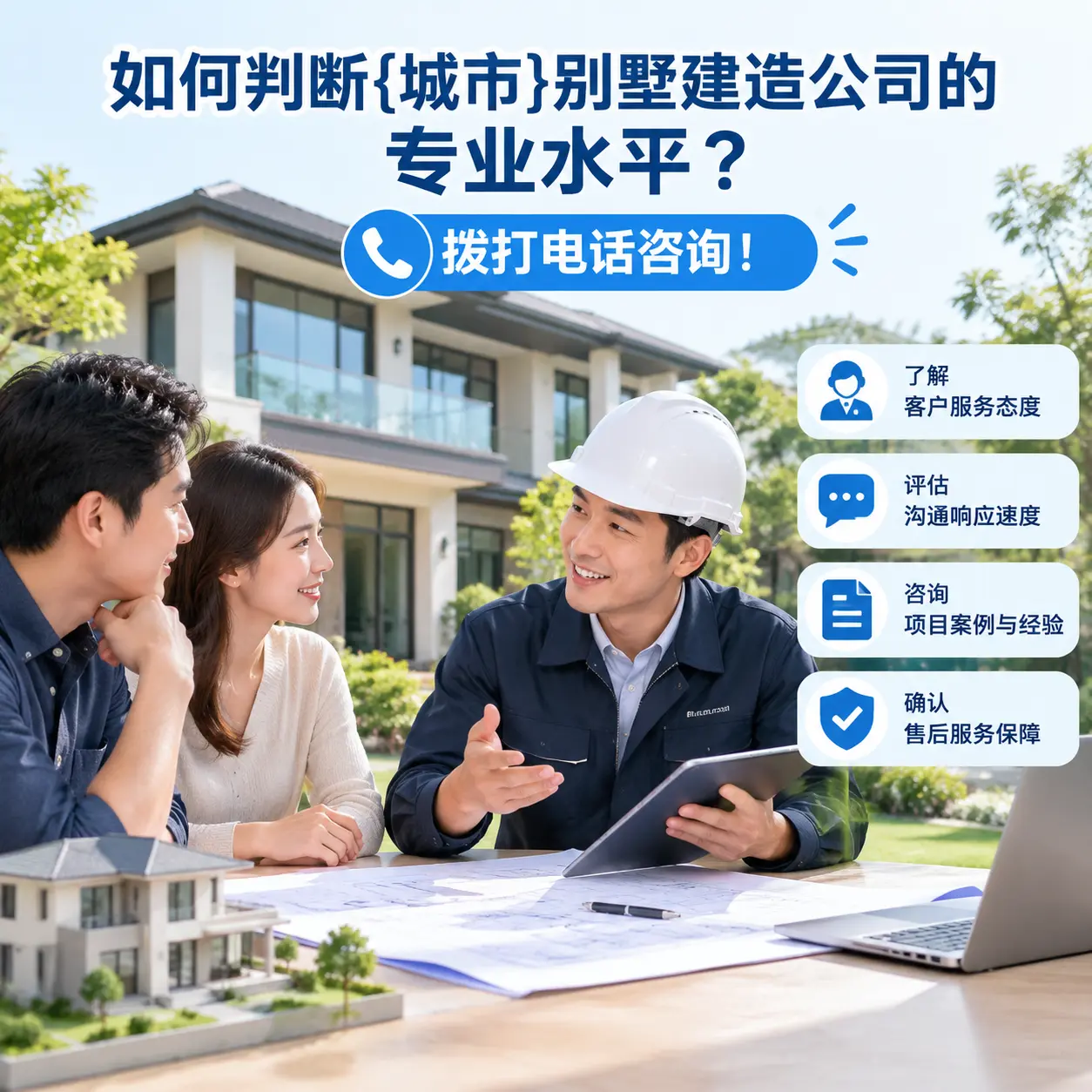 如何判断黎平别墅建造公司的专业水平？拨打电话咨询！