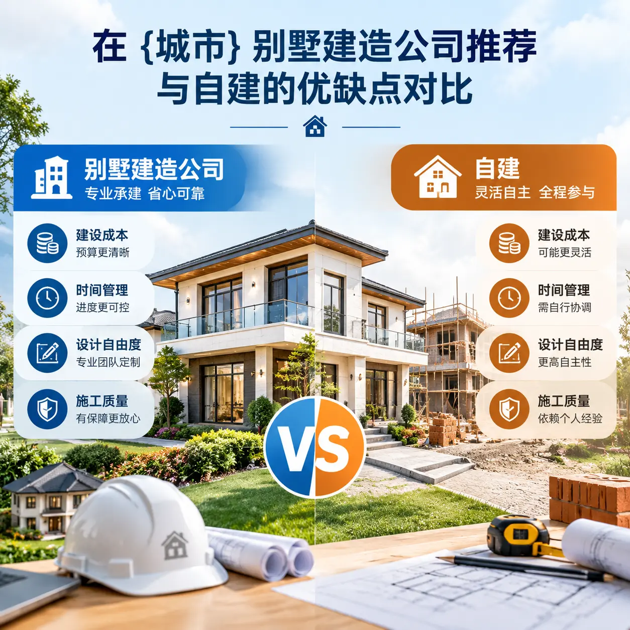 在 黎平 别墅建造公司推荐与自建的优缺点对比