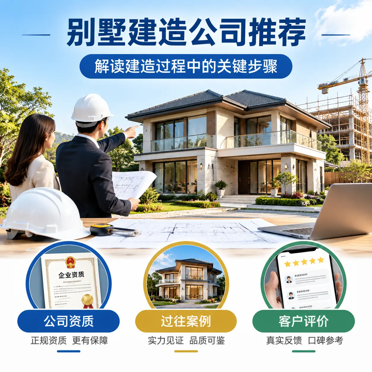 别墅建造公司推荐:解读建造过程中的关键步骤